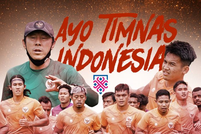 Ilustrasi Timnas Indonesia di Piala AFF 2020.