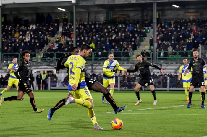 Juventus hanya mampu meraup satu poin dalam lawatannya ke markas Venezia.