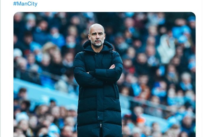 Pelatih Manchester City, Pep Guardiola