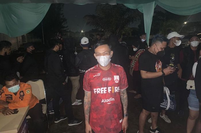 Perwakilan suporter Persis Solo, Martin Oi