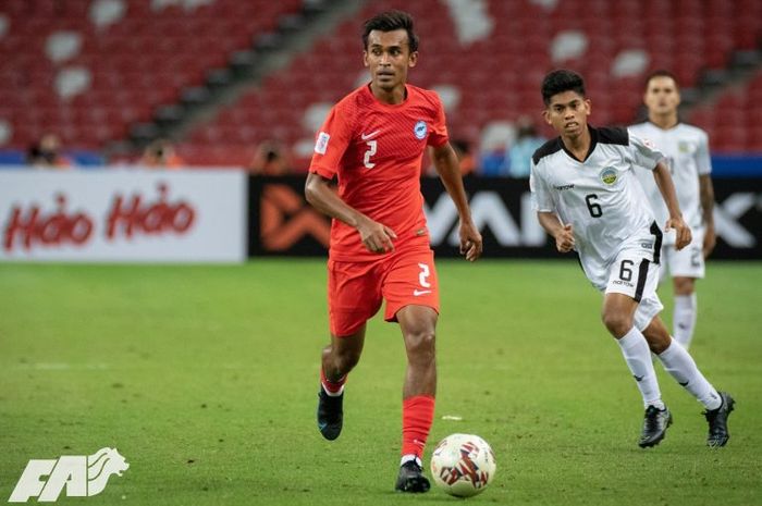 Kapten timnas Singapura, Shakir Hamzah.