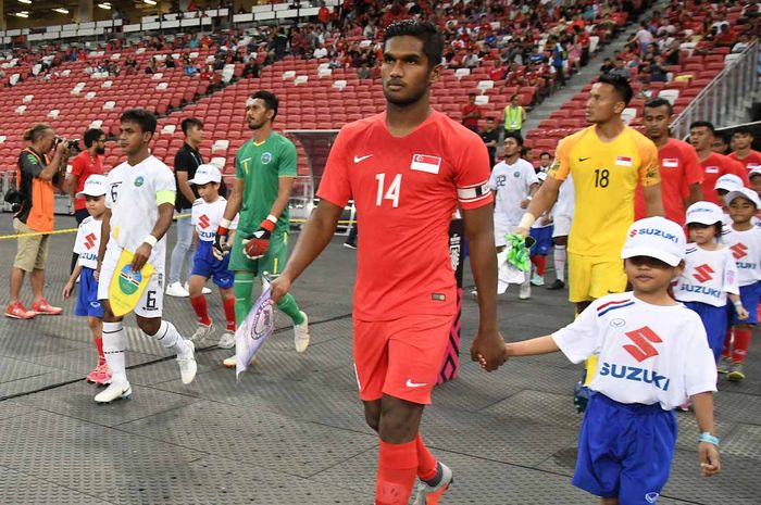  Kapten timnas Singapura, Hariss Harun.