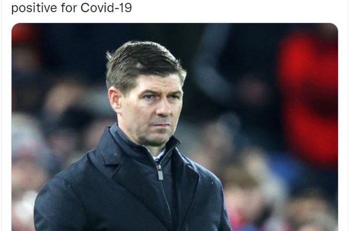 Pelatih Aston Villa, Steven Gerrard, melewatkan laga Boxing Day Liga Inggris karena positif COVID-19.