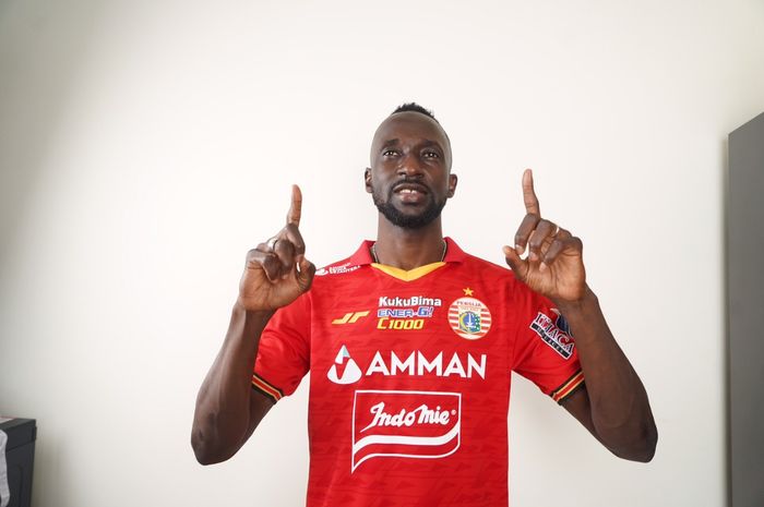 Makan Konate resmi bergabung Persija Jakarta.