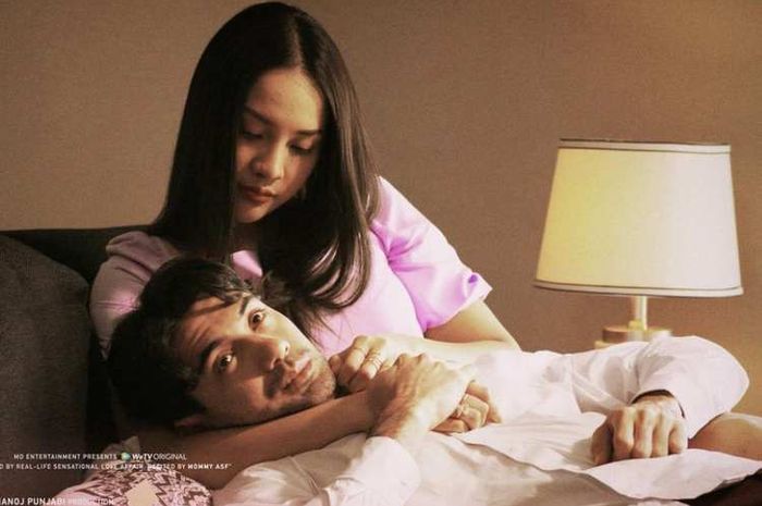 Anya Geraldine dan Reza Rahadian dalam cuplikan serial Layangan Putus