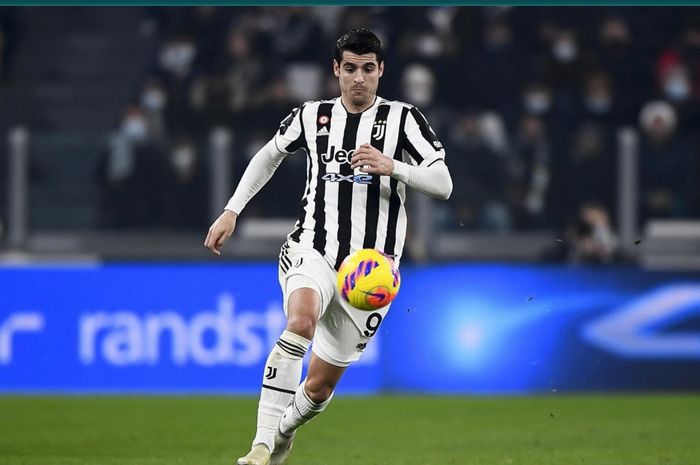 Penyerang pinjaman Atletico Madrid yang kini bermain untuk Juventus, Alvaro Morata, tengah didekati oleh Barcelona.