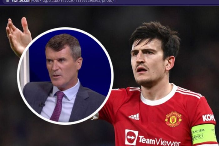 Legenda Manchester United, Roy Keane, mendesak Harry Maguire bertindak di lapangan, bukan memberikan omongan sampah kepada rekan setim. 