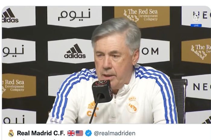 Pelatih Real Madrid, Carlo Ancelotti