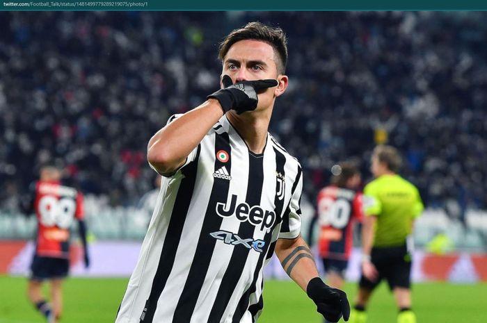 Penyerang Juventus, Paulo Dybala.