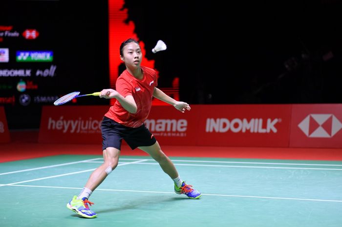 Pebulu tangkis tunggal putri Singapura, Yeo Jia Min tersisih pada semifinal India Open 2024