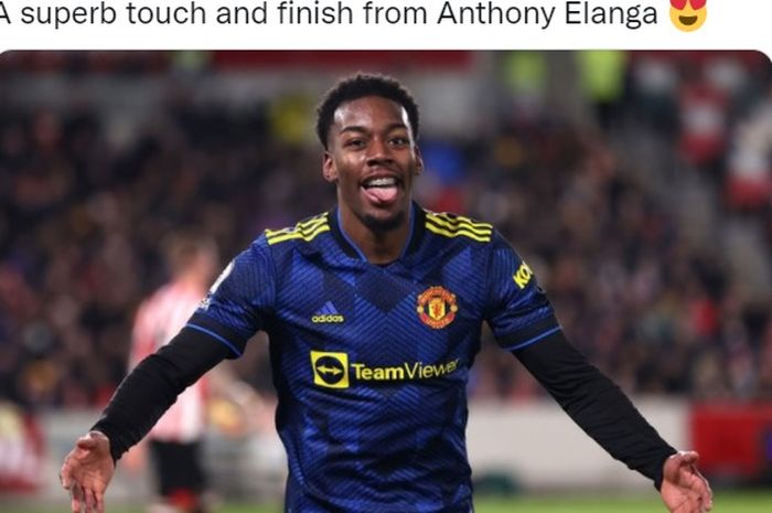 Wonderkid Manchester United, Anthony Elanga.