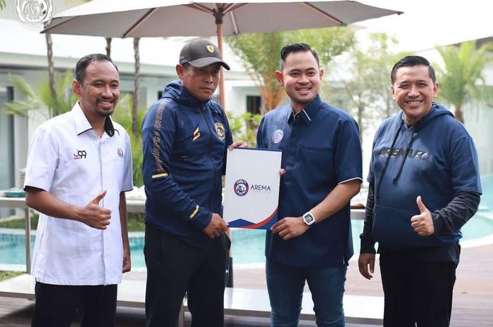 Joko Susilo resmi menjabat sebagai Direktur Teknik akademi Arema, Kamis (20/1/2022).