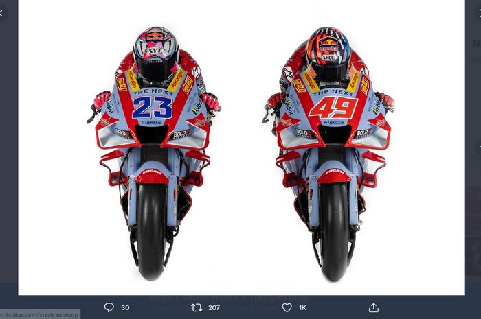 Gresini Racing menjadi tim pertama yang melakukan peluncuran tim untuk MotoGP 2022. Tim satelit Ducati itu akan diperkuat Enea Bastianini dan Fabio Di Giannantonio.