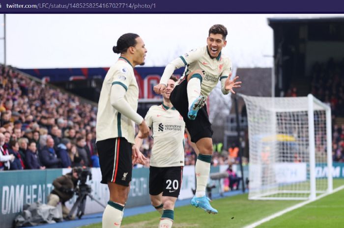 Liverpool terbukti perkasa ketika bermain di kandang Crystal Palace setelah kembali meraih kemenangan dalam laga Liga Inggris. 