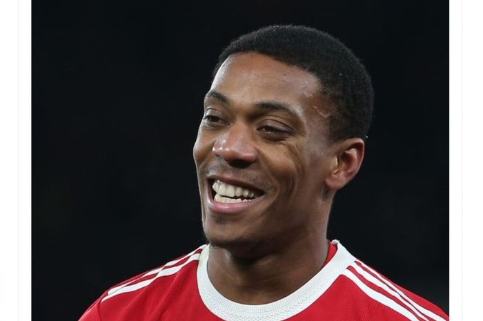 Pemain Manchester United, Anthony Martial.