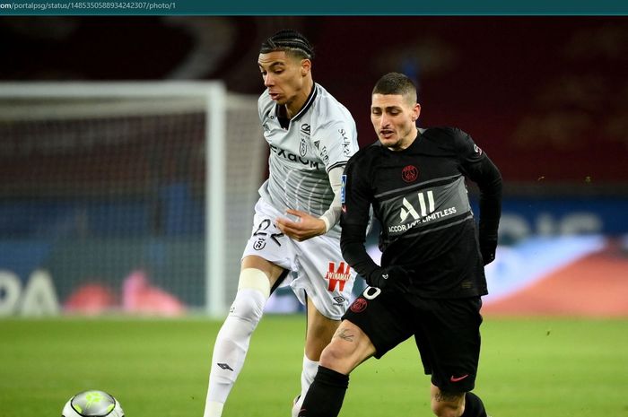 Marco Verratti akhirnya mencetak gol lagi setelah melewati 1723 hari untuk Paris Saint-Germain.