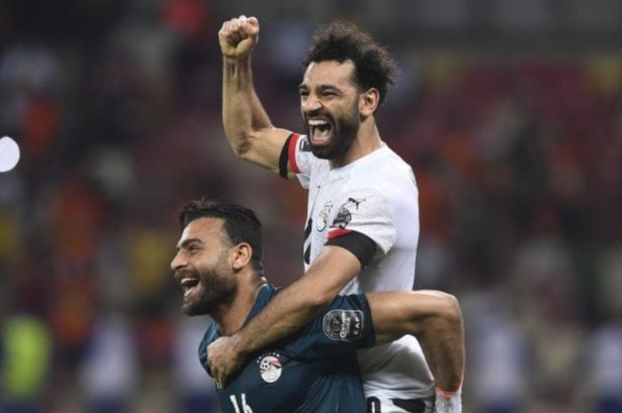 Mohamed Salah dan Mohamed Abou Gabal membawa Mesir ke final Piala Afrika 2021.