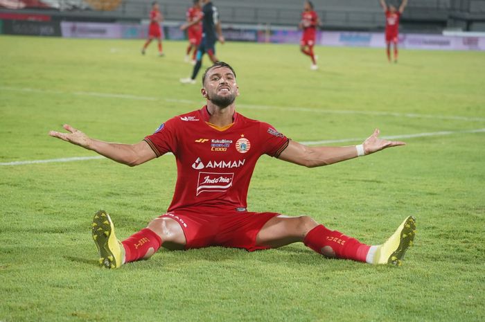 Marko Simic pada pertandingan Arema FCvs Persija