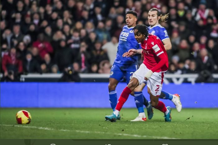 Laga Nottingham Forest vs Leicester City di babak keempat Piala FA, Minggu (6/2/2022) di City Ground.