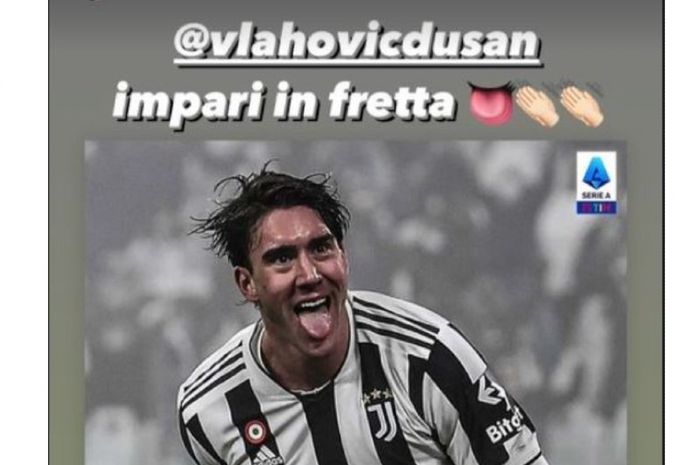 Unggahan Instagram Story Alessandro Del Piero.