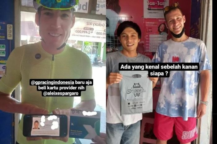 Aleix Espargaro dan Fabio Quartararo beli pulsa saat di Mandalika