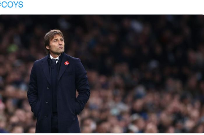 Pelatih Tottenham Hotspur, Antonio Conte.