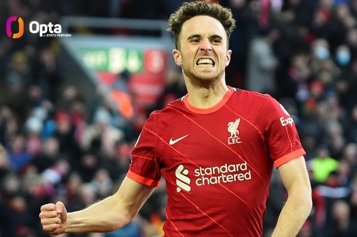 Liverpool berhasil mengulangi rekor yang pernah mereka ukir pada 1982 dan 1988 berkat kompatriot Cristiano Ronaldo di timnas Portugal, Diogo Jota.