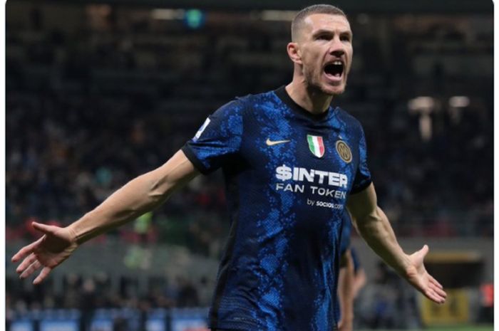 Penyerang Inter Milan, Edin Dzeko