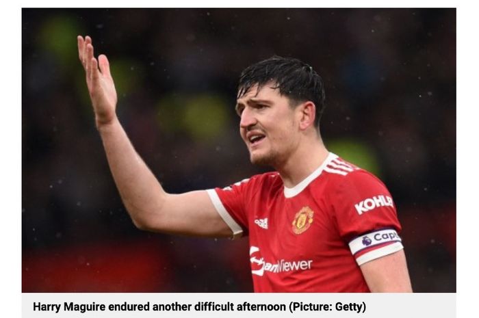 Bek Manchester United, Harry Maguire.