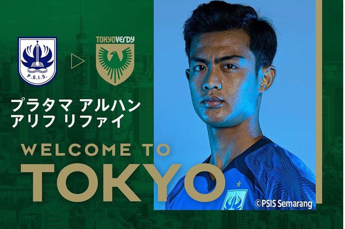 Pratama Arhan resmi diperkenalkan sebagai pemain Tokyo Verdy