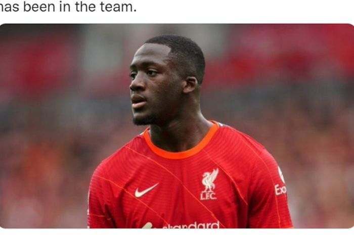 Pemain bertahan Liverpool, Ibrahima Konate