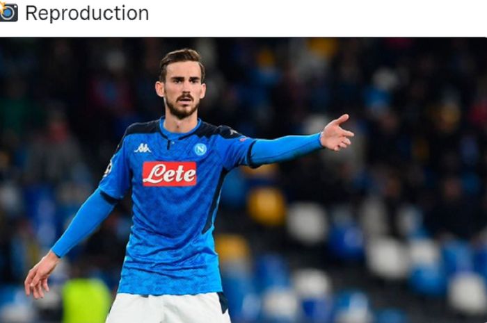 Gelandang Napoli, Fabian  Ruiz