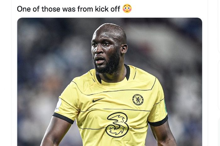 Penyerang Chelsea, Romelu Lukaku