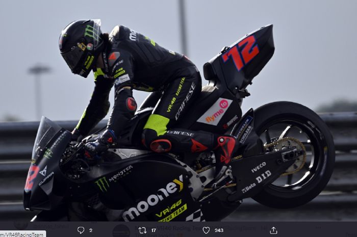 Pebalap Mooney VR46, Marco Bezzecchi.