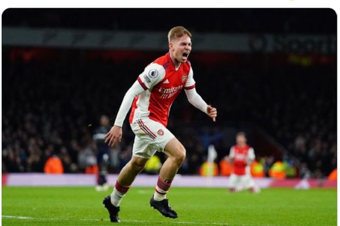 Gelandang tengah Arsenal, Emile Smith Rowe