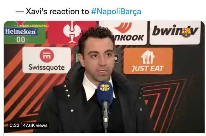 Pelatih Barcelona, Xavi Hernandez