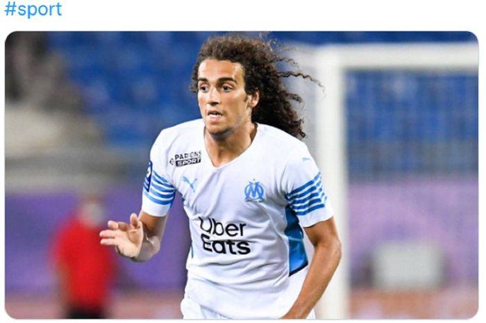 Gelandang pinjaman Marseille dari Arsenal, Matteo Guendouzi