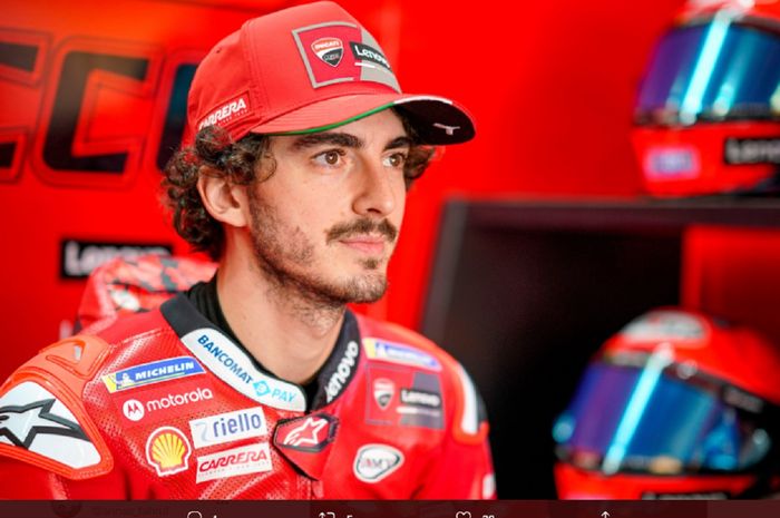 Pembalap Ducati Lenovo, Francesco Bagnaia