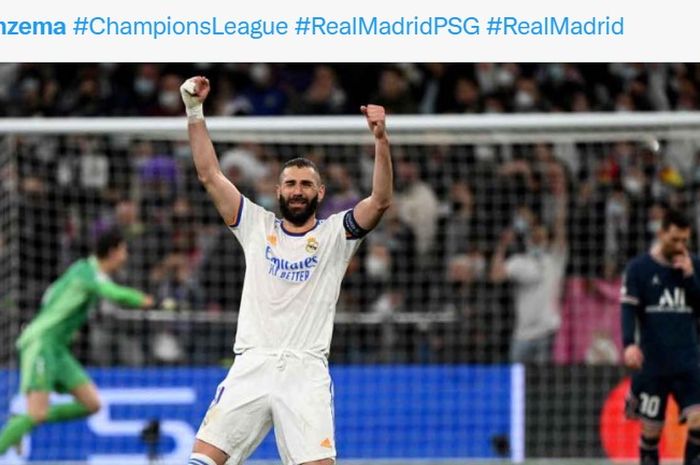 Sebelum pertandingan melawan PSG, Karim Benzema meramal pertandingan melawan PSG akan menjadi panggunggnya. Dan yang terjadi, ramalan tersebut benar-benar menjadi kenyataan. 