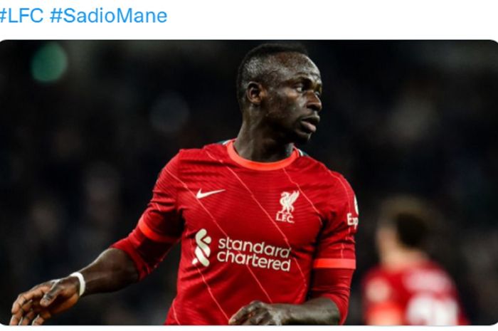 Penyerang Liverpool, Sadio Mane