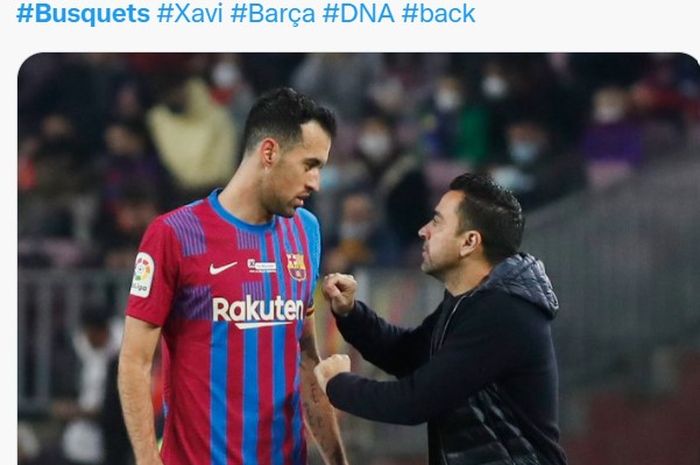 Sergio Busquets  (kiri) telah mengungkapkan kemarahannya ke Barcelona terkait dengan rencana pemotongan gaji.