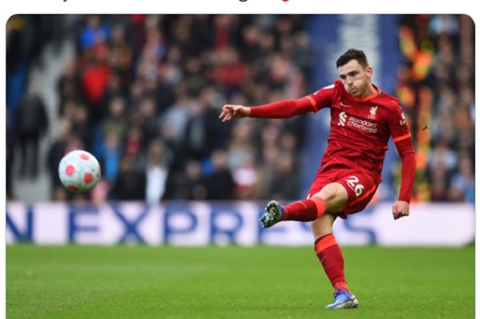 Bek kiri Liverpool, Andrew Robertson