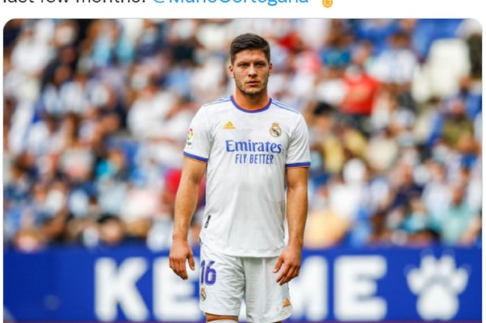 Striker Real Madrid, Luka Jovic.