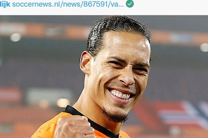 Kapten Timnas Belanda, Virgil van Dijk.