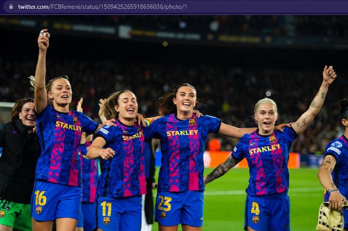 Barcelona mempermalukan Real Madrid dalam laga El Clasico putri di hadapan penonton terbanyak sepanjang sejarah yang hadir di Camp Nou. 