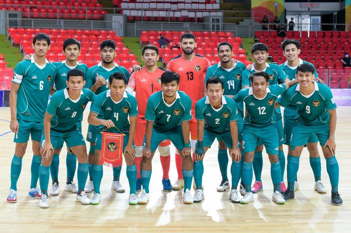 Timnas Indonesia dalam Piala AFF Futsal 2022 (4/4/2022). 