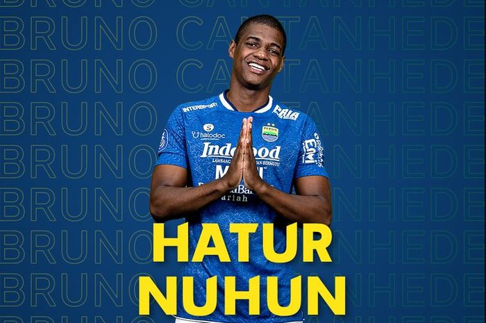 Poster pelepasan Bruno Cantanhede dilansir dari situs resmi klub.