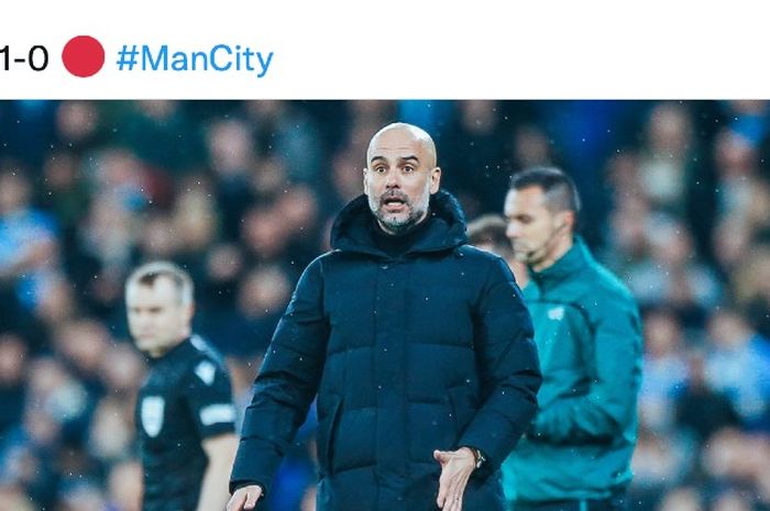 Pep Guardiola menginstruksikan  anak-anak gawang Manchester City untuk  mencegah Atletico Madrid membuang-buang waktu selama pertandingan babak 8 besar Liga Champions 2021-2022 di Stadion Etihad, Rabu (6/4/2022) dini hari WIB.