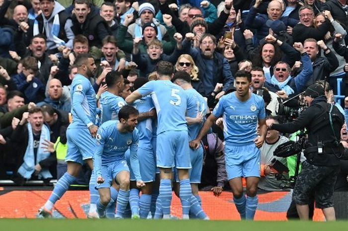 Manchester City harus meraih kemenangan saat laga melawan Birghton &amp; Hove Albion, jika ingin menjaga asa meraih gelar juara Liga Inggris 2021-2022.