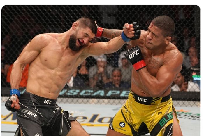 Gilbert Burns membahas pertarungannya dengan Khamzat Chimaev.